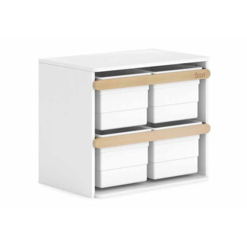 Boori Tidy Kids Toy Cabinet Barley and Almond Organize Toys in
